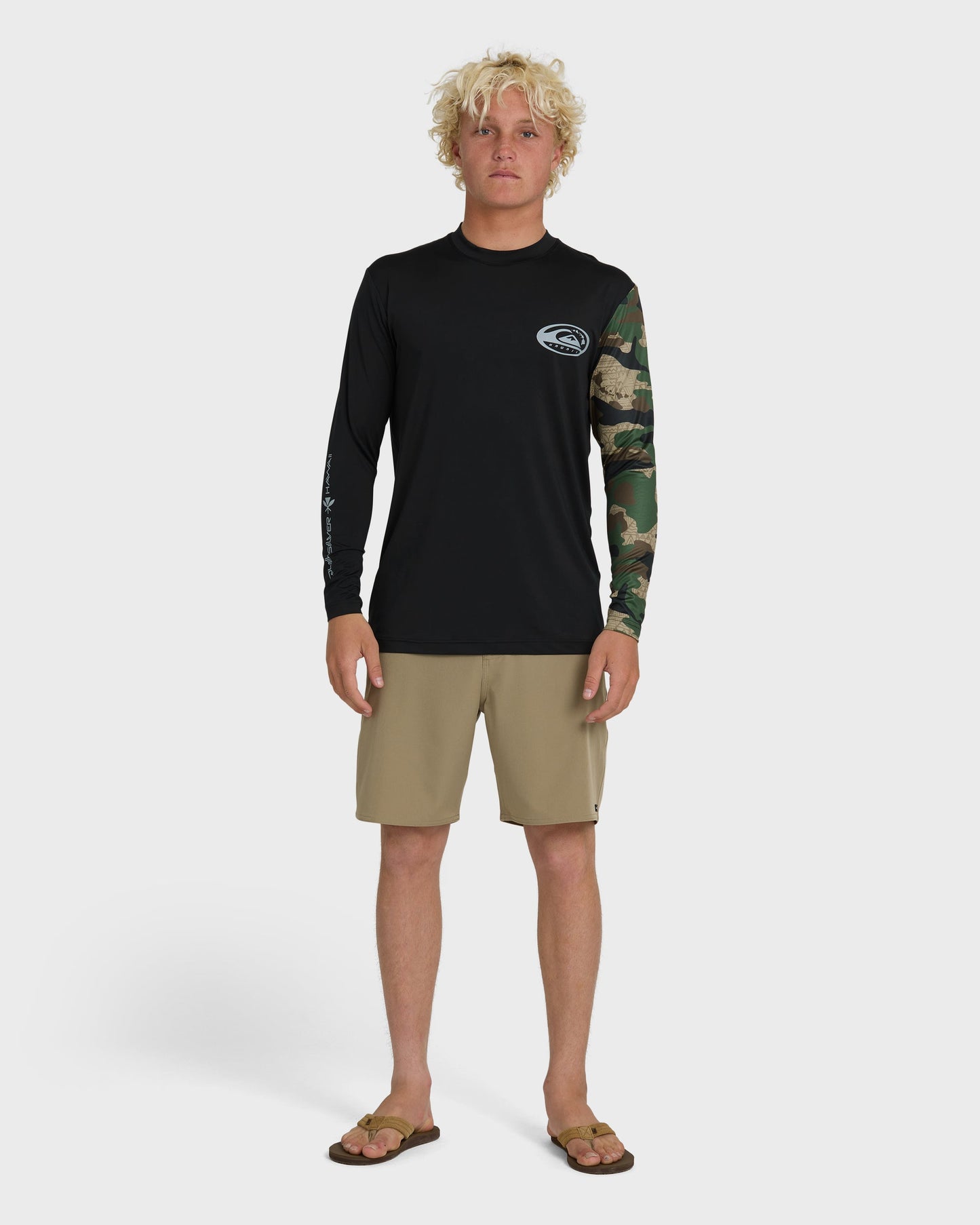HI Everyday UPF 50 Long Sleeve Surf Shirt - Camo