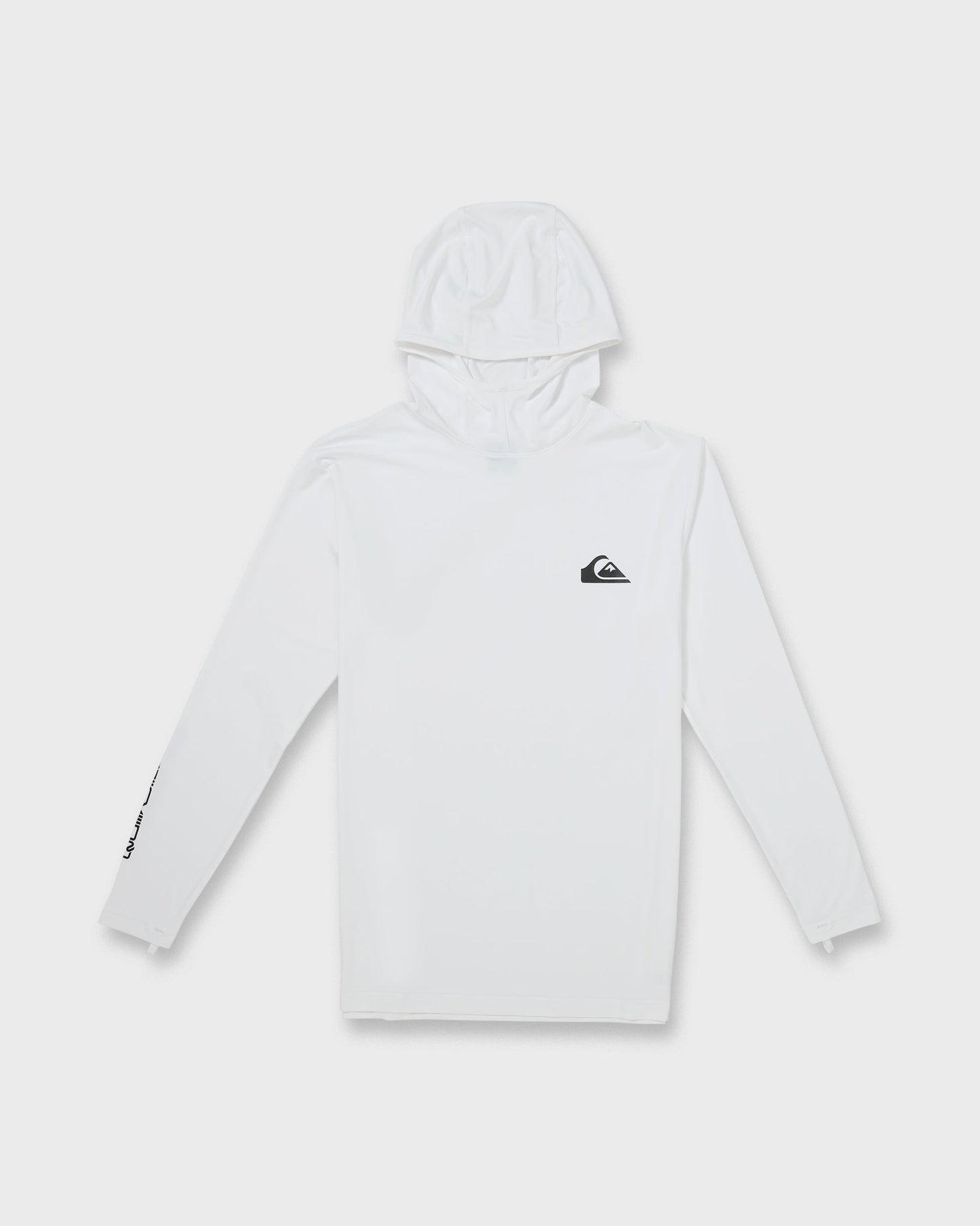 Everyday Hooded UPF 50 Long Sleeve Surf Shirt - White