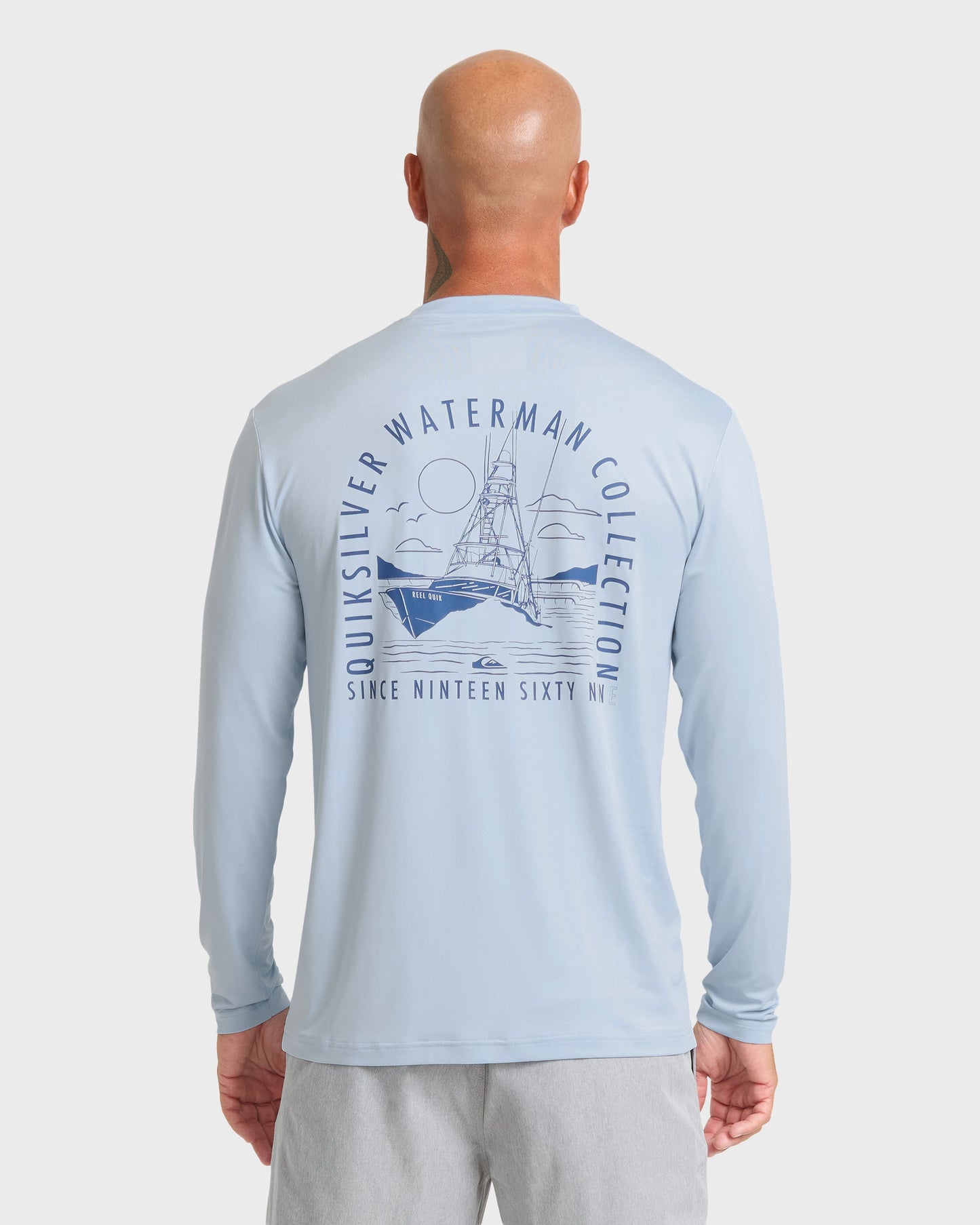 Waterman Cool Breeze UPF 50 Long Sleeve Surf Shirt - Skyway