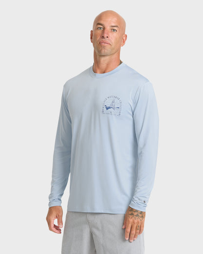 Waterman Cool Breeze UPF 50 Long Sleeve Surf Shirt - Skyway