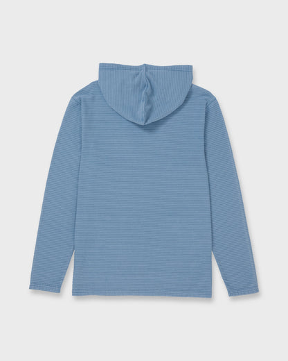 Alamitos Jacquard Stripe Pullover Hoodie - Riviera