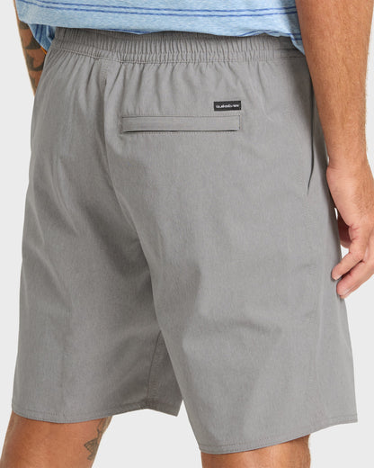 Waterman Strands 19" Amphibian Hybrid Shorts - Frost Gray