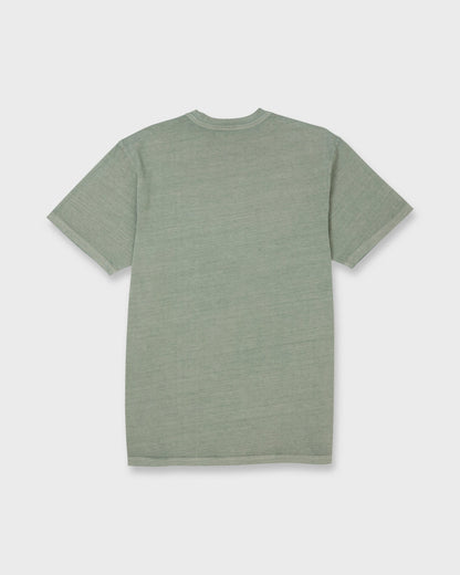 Saltwater Pigment-Dyed Short Sleeve Pocket Tee - Lily Pad