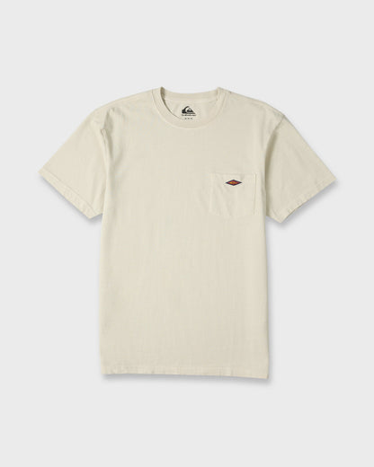 Saltwater Pigment-Dyed Short Sleeve Pocket Tee - Moonstruck