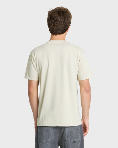 Saltwater Pigment-Dyed Short Sleeve Pocket Tee - Moonstruck