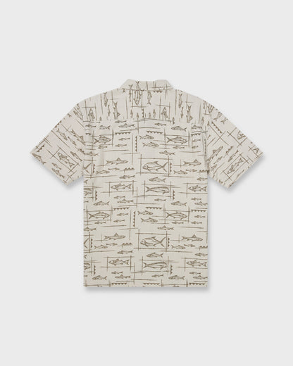 Waterman Topanga Short Sleeve Shirt - Moonbeam