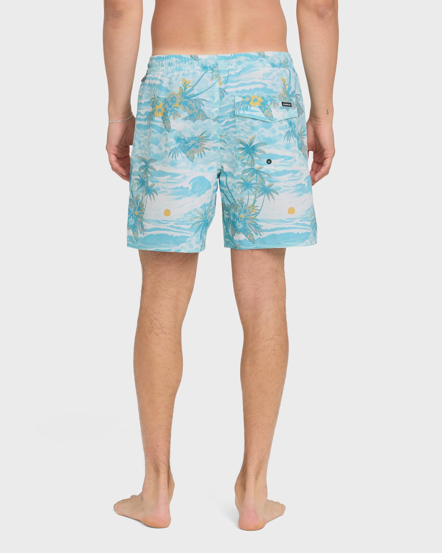Mix Volley 17" Swim Trunks - Blue Haze