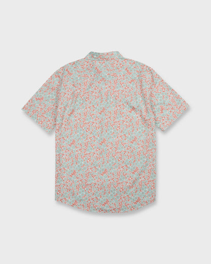 Ditsy Daze Classic Short Sleeve Woven Shirt - Blue Haze