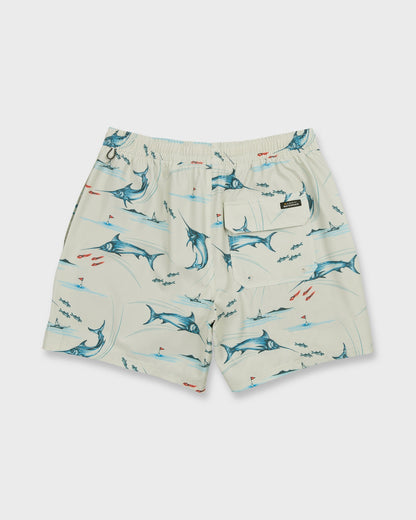 Waterman Mix Pack 17" Swim Trunks - Moonbeam