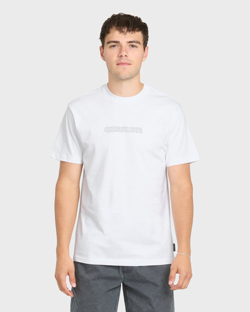 Serpents Short Sleeve Knit T-Shirt - White