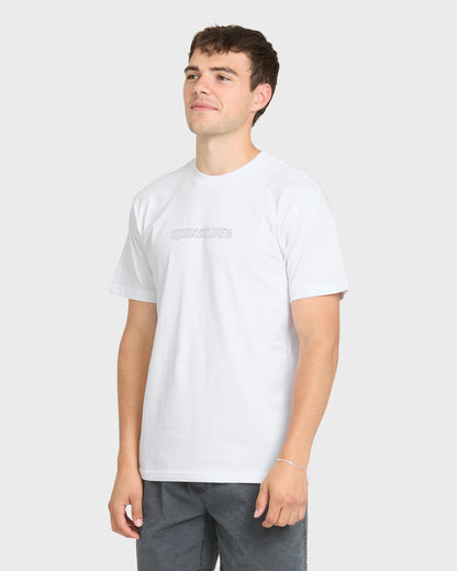 Serpents Short Sleeve Knit T-Shirt - White