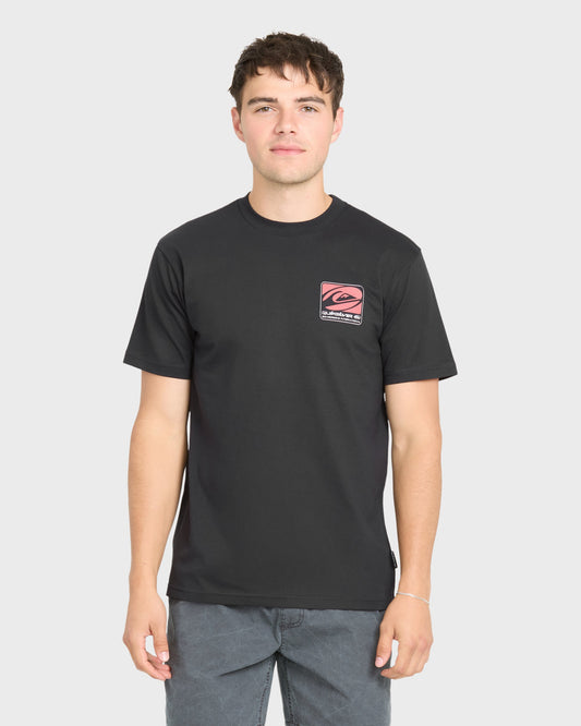 Out Of Bounds Classic Short Sleeve Cotton T-Shirt - Black