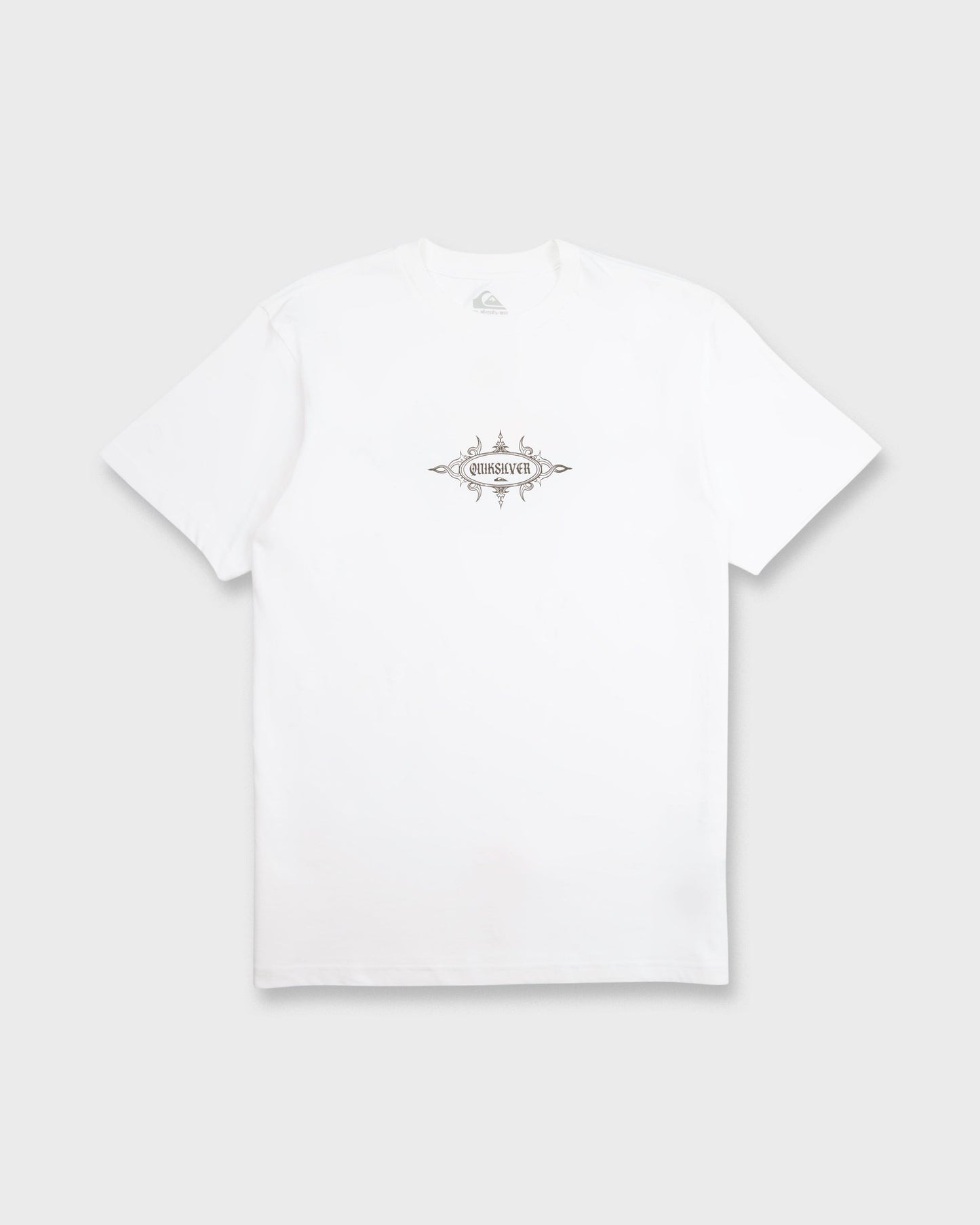 Crest Classic Short Sleeve Knit T-Shirt - White