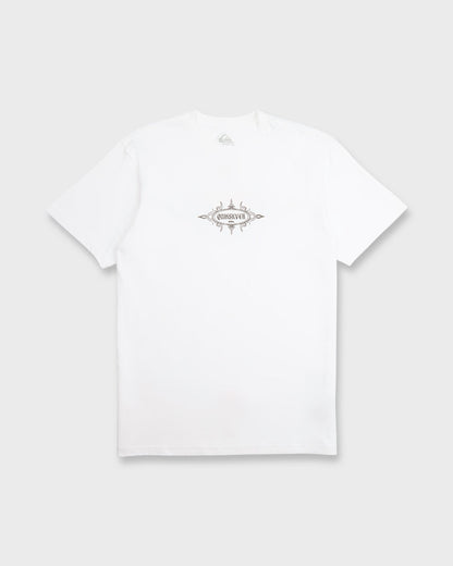 Crest Classic Short Sleeve Knit T-Shirt - White