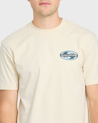 Original Yin Yang Classic Short Sleeve Cotton T-Shirt - Bone White