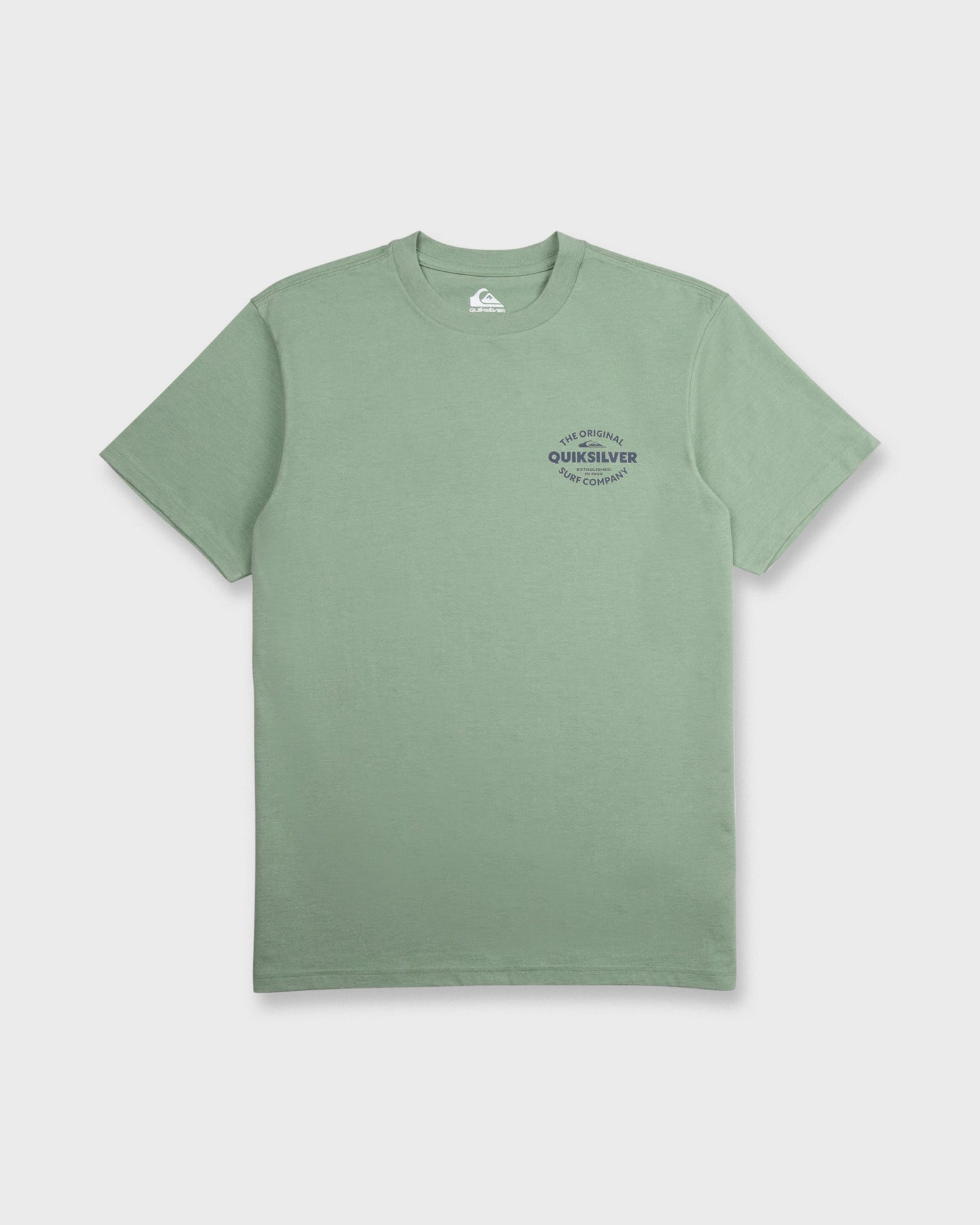 The Shed Short Sleeve Cotton T-Shirt - Lily Pad Heather