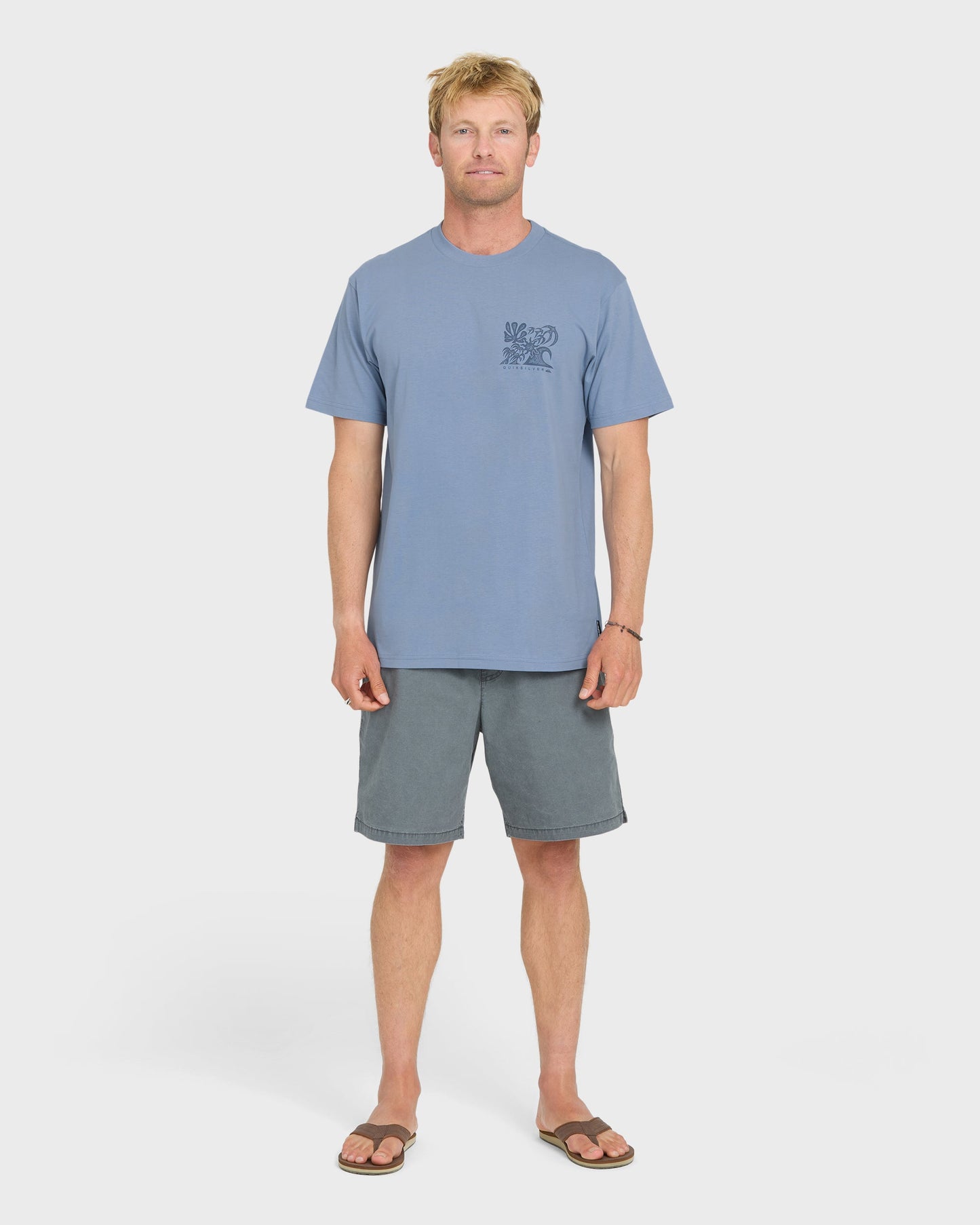 Collage Classic Short Sleeve Knit T-Shirt - Infinity