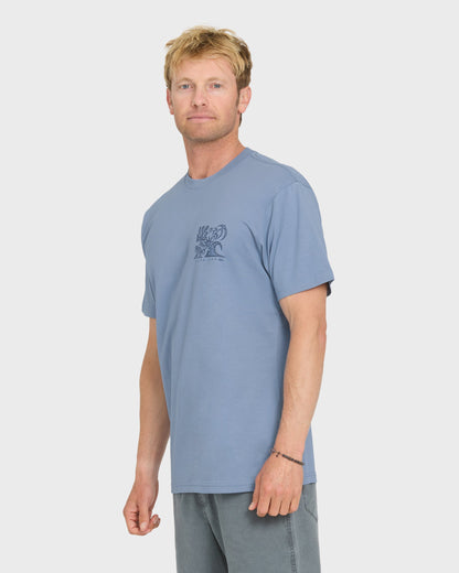 Collage Classic Short Sleeve Knit T-Shirt - Infinity