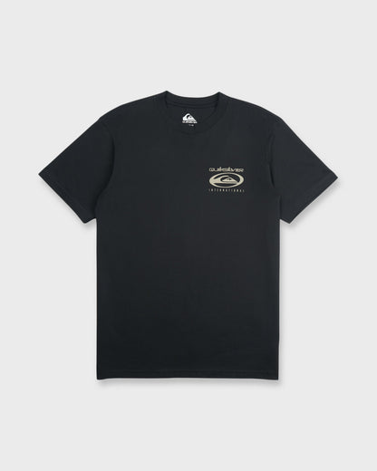 QS International Short Sleeve Knit T-Shirt - Black