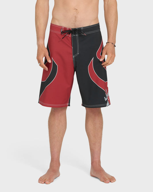 Young Guns Intercepter 21" Boardshorts - Salsa