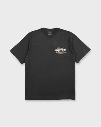 Waterman Fish Bones Short Sleeve Cotton T-Shirt - Phantom