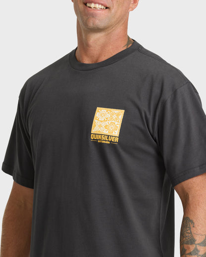 Waterman In The Elements Classic Short Sleeve Cotton T-Shirt - Phantom