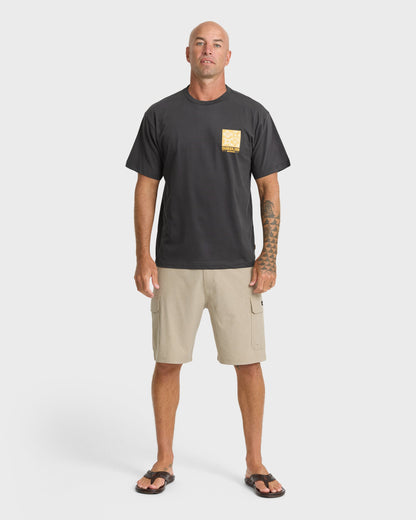 Waterman In The Elements Classic Short Sleeve Cotton T-Shirt - Phantom