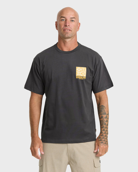 Waterman In The Elements Classic Short Sleeve Cotton T-Shirt - Phantom