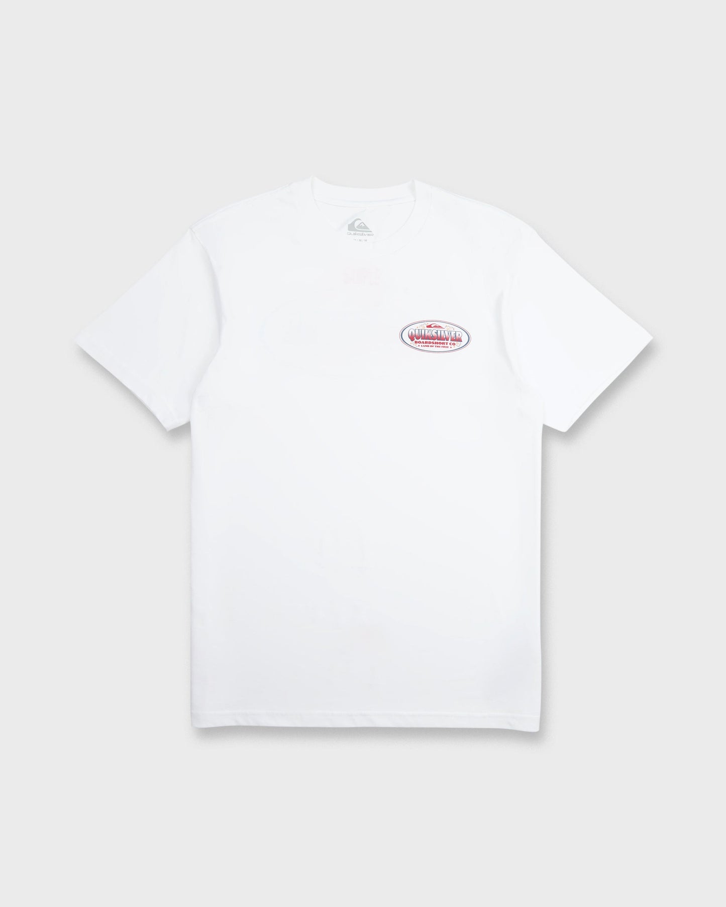 Firecracker Short Sleeve Cotton T-Shirt - White