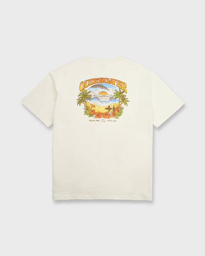 Originals Hawaiian Paradise Short Sleeve Knit T-Shirt - Silver Birch