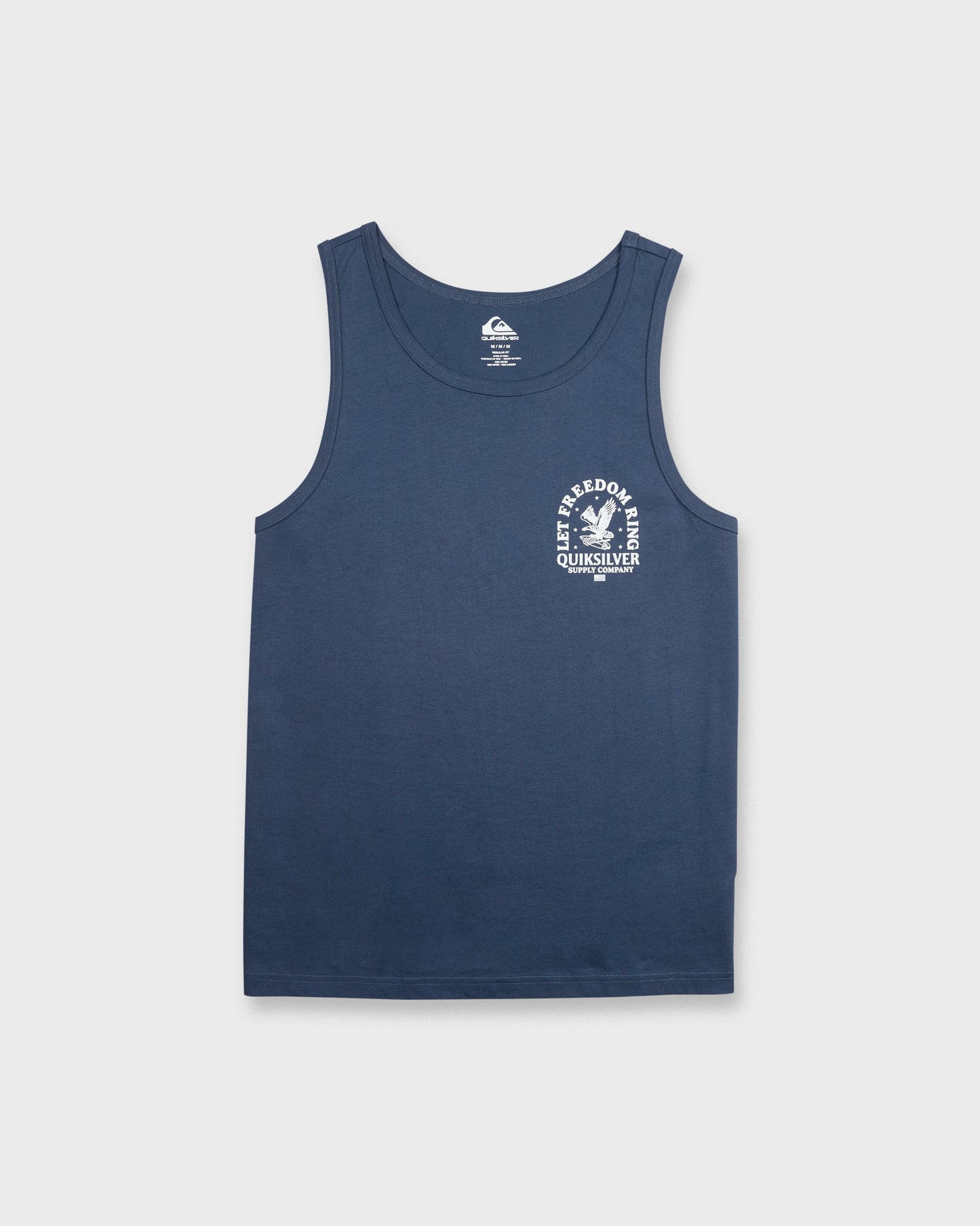 Freedom Ring Tank Top - Dark Denim