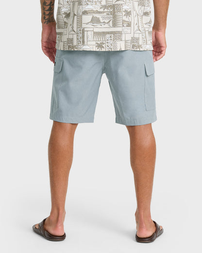 Legion Cargo 20" Amphibian Hybrid Shorts - Frost Gray Heather