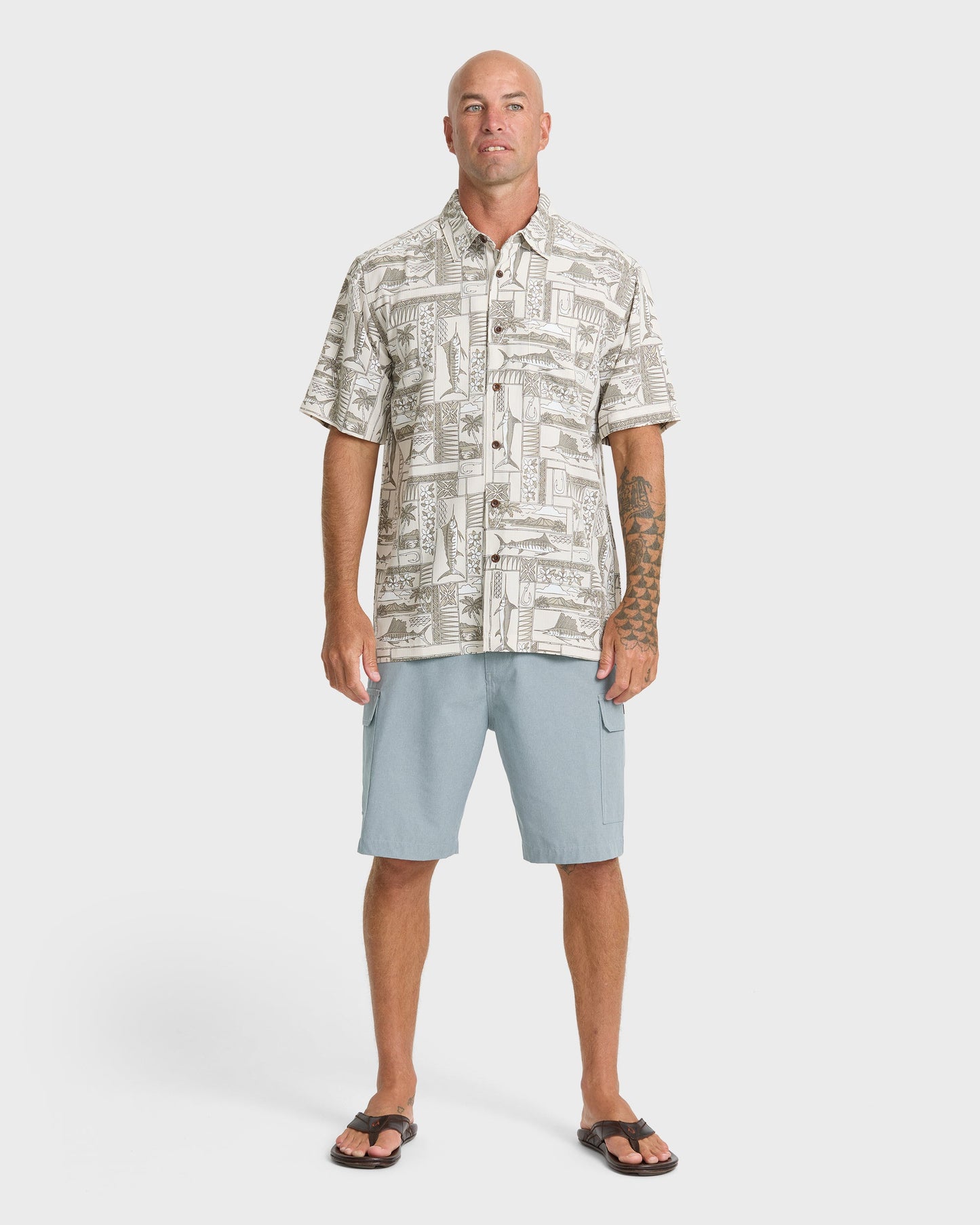 Legion Cargo 20" Amphibian Hybrid Shorts - Frost Gray Heather