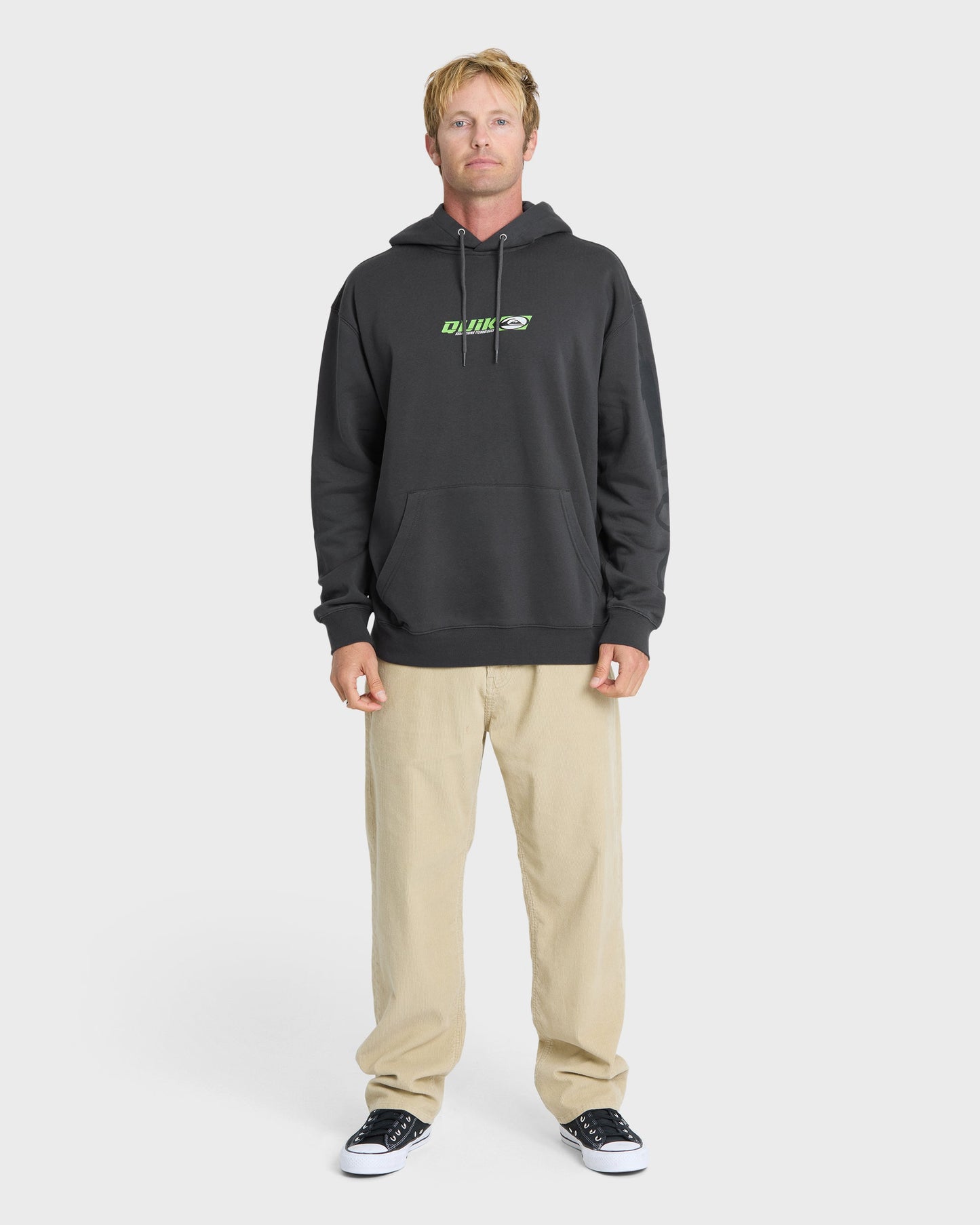 Graphic Pullover Hoodie - Phantom
