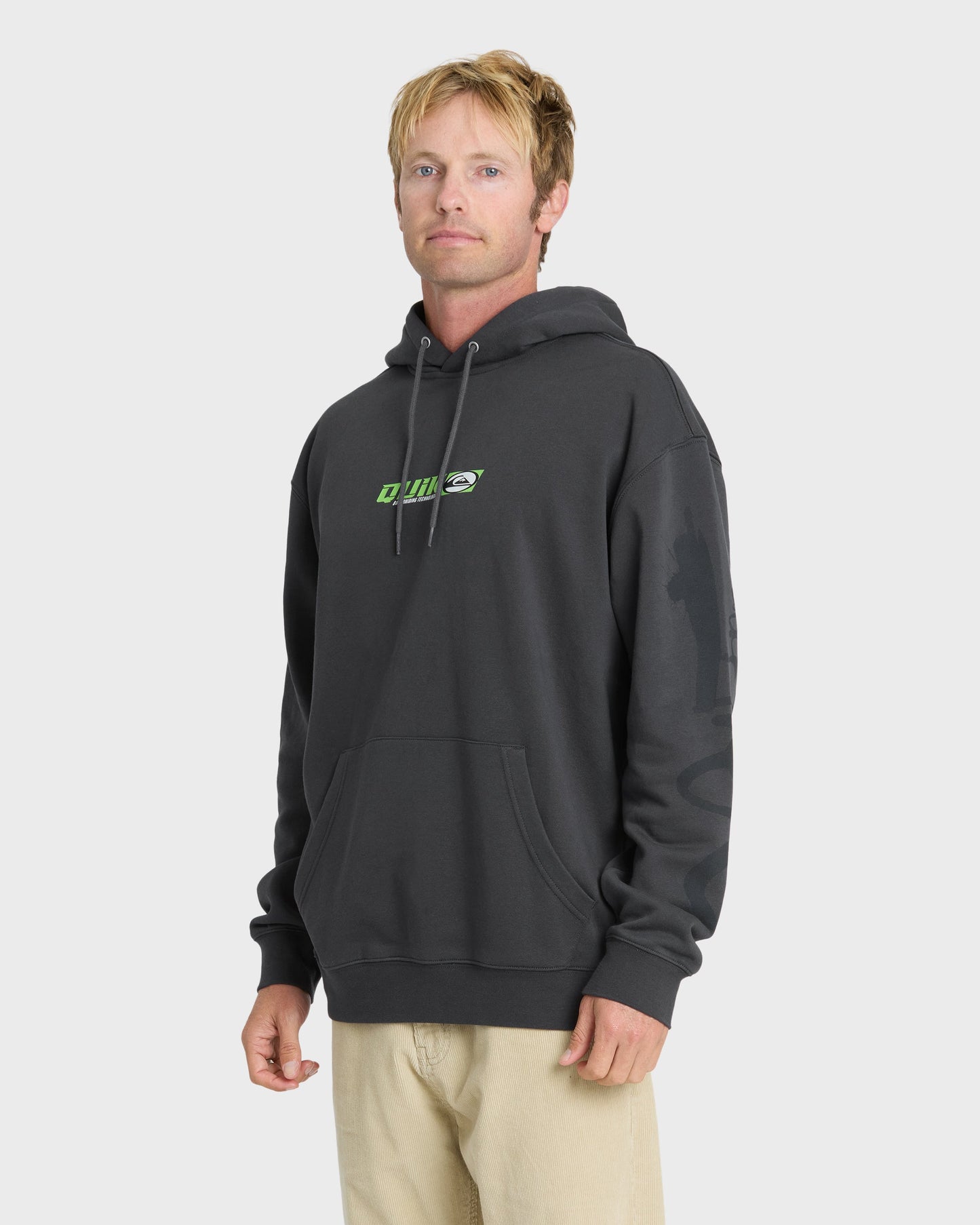 Graphic Pullover Hoodie - Phantom