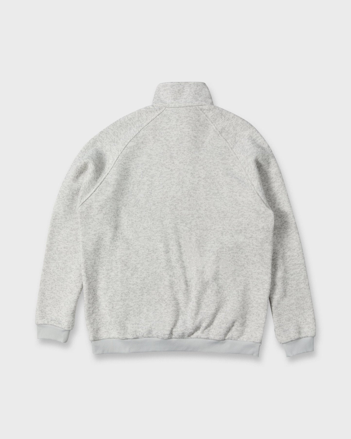 Keller Half Zip Mock Neck Sweatshirt - Light Gray Heather