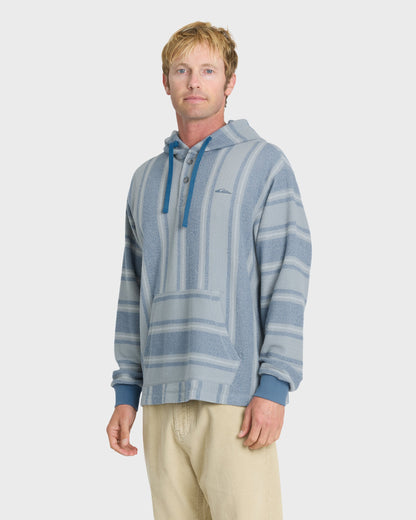 Chileno Henley Hoodie - Quiet Harbor