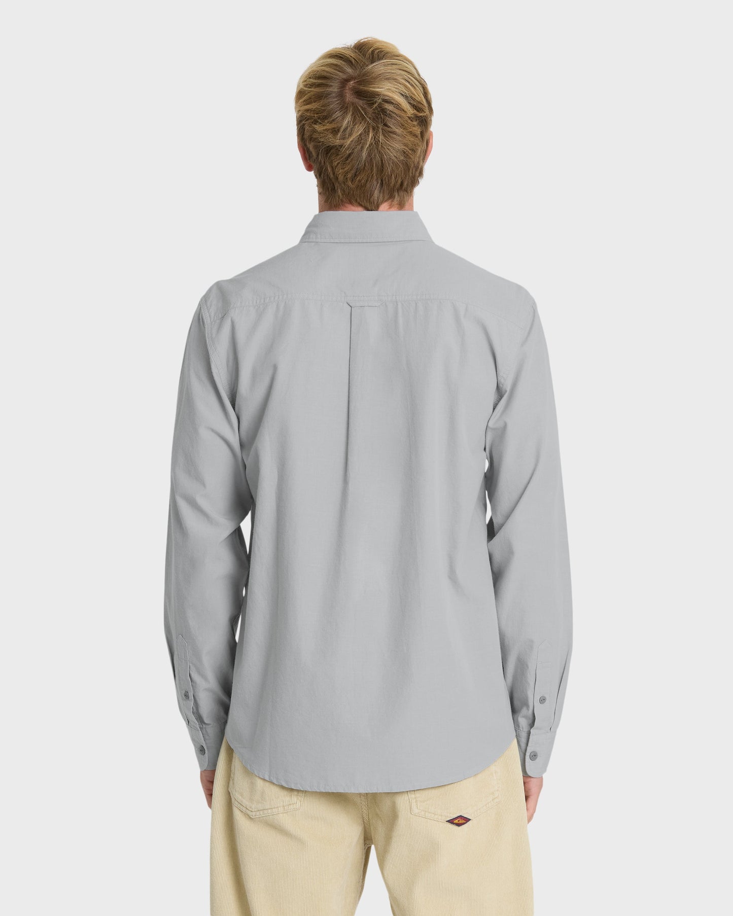Shore Break Long Sleeve Woven Shirt - Quarry