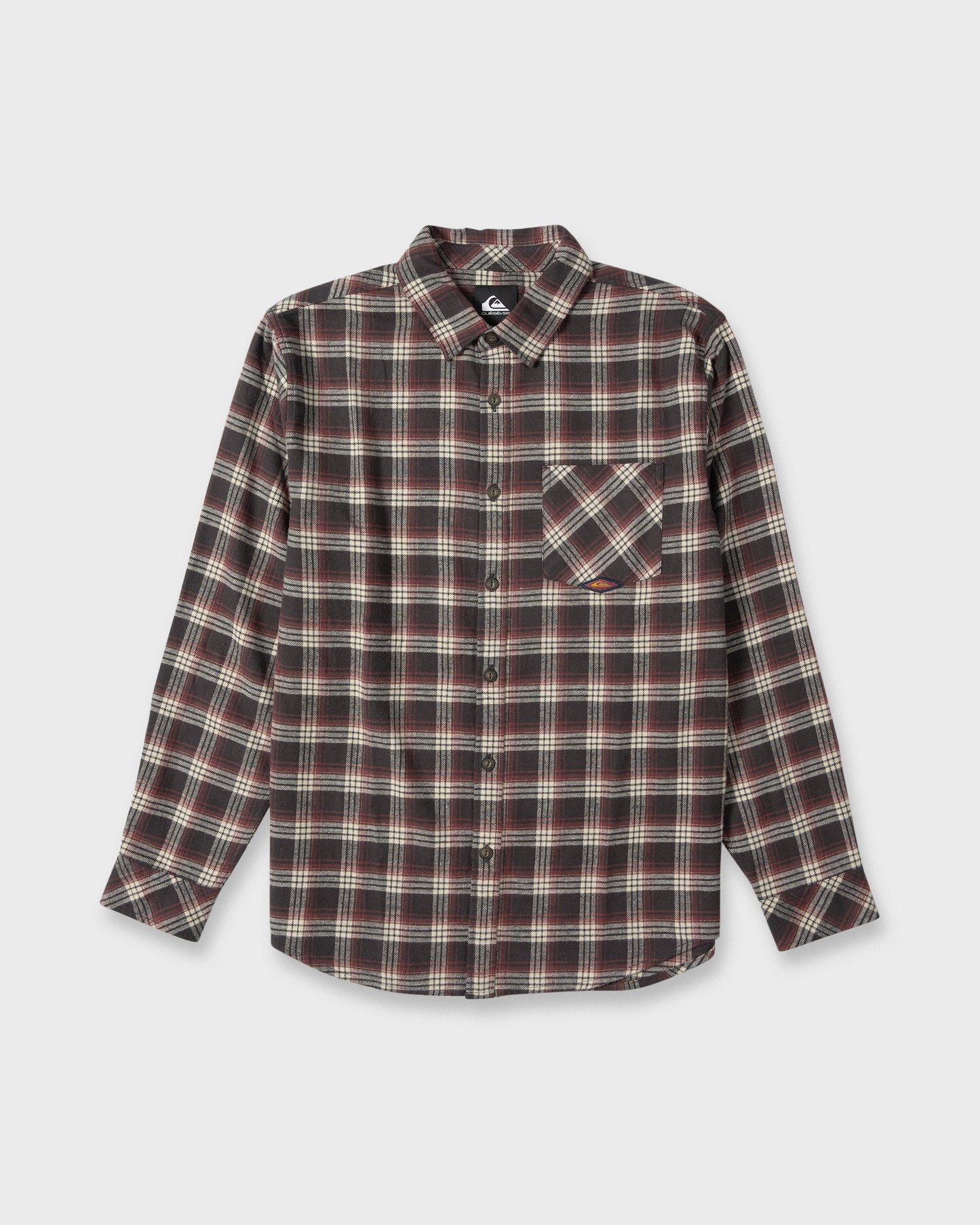 Saltwater Long Sleeve Flannel Shirt - Phantom