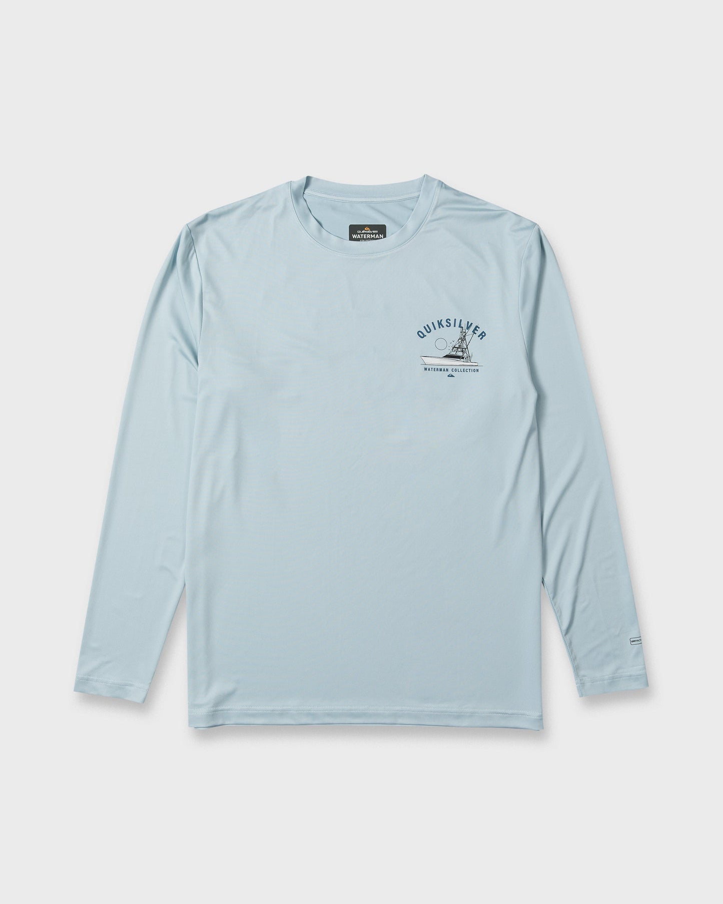 Waterman Offshore Angler 50 UPF Long Sleeve Surf Tee - Skyway