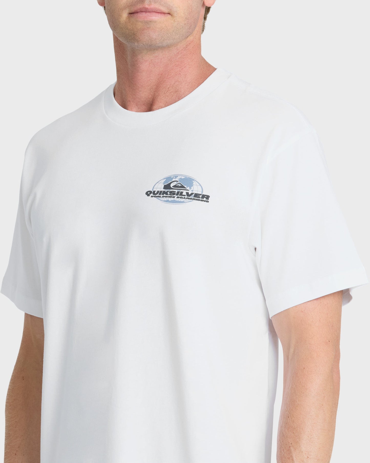 My World Knit Short Sleeve T-Shirt - White