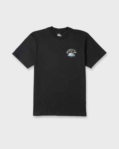 Skull Rock Classic Short Sleeve Knit T-Shirt - Black