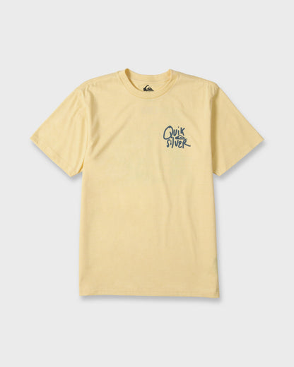 Shred Classic Short Sleeve Knit T-Shirt - Straw Heather
