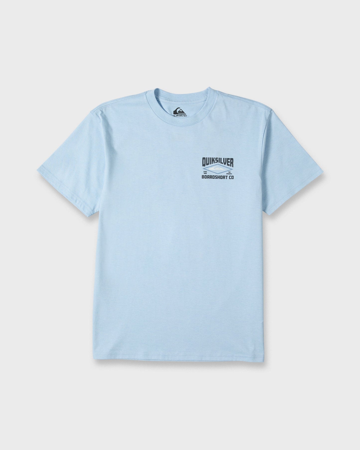Stay Diamond Classic Short Sleeve Knit T-Shirt - Skyway Heather
