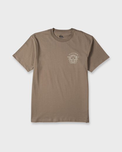 Sun Down Classic Short Sleeve Knit T-Shirt - Pine Bark