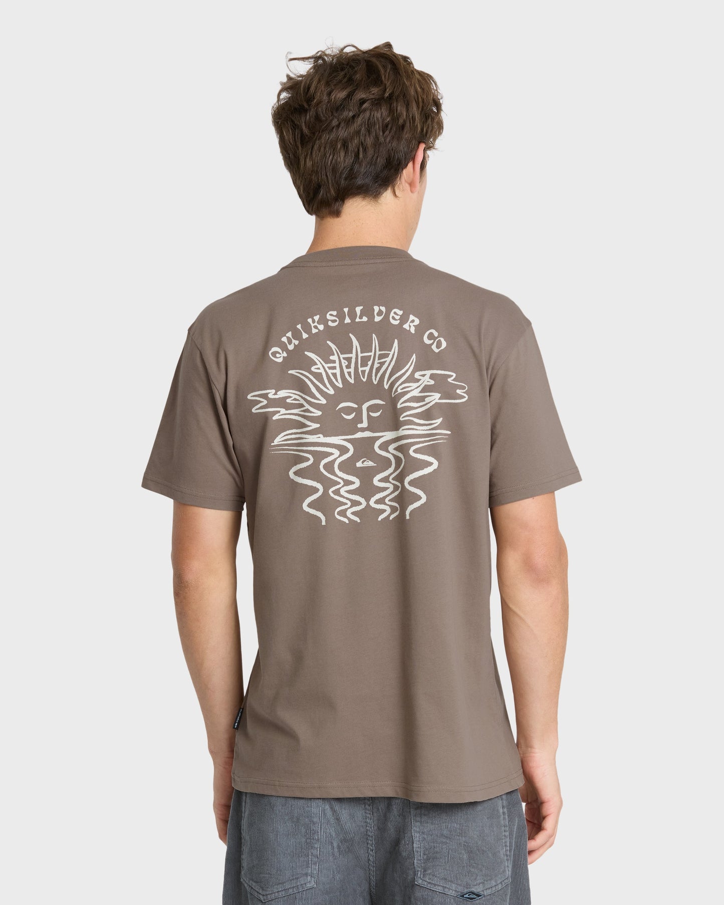 Sun Down Classic Short Sleeve Knit T-Shirt - Pine Bark