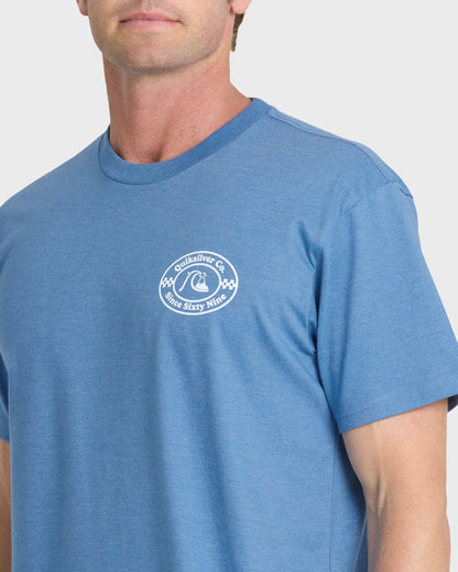 OG Bubble Classic Short Sleeve Knit T-Shirt - Quiet Harbor Heather