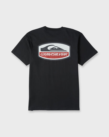 Shapers Crest Short Sleeve Cotton T-Shirt - Black