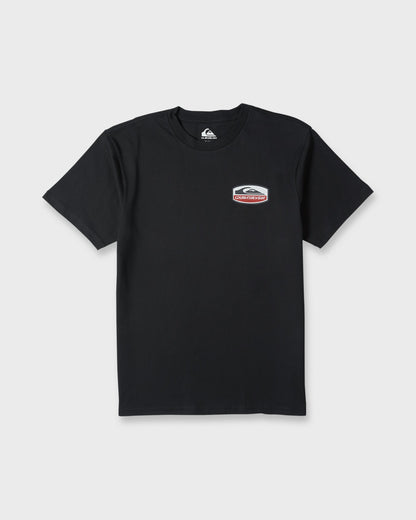 Shapers Crest Short Sleeve Cotton T-Shirt - Black