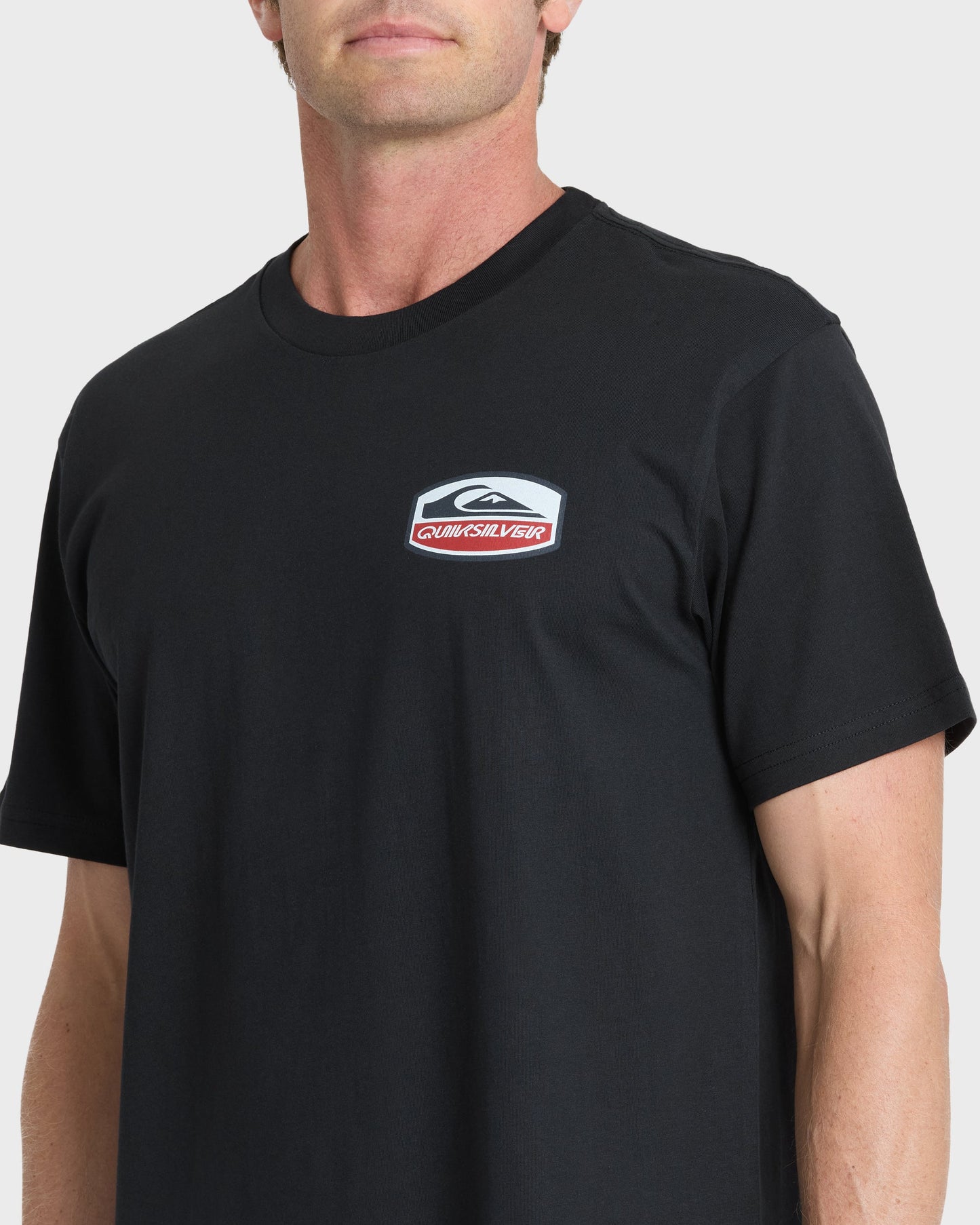 Shapers Crest Short Sleeve Cotton T-Shirt - Black